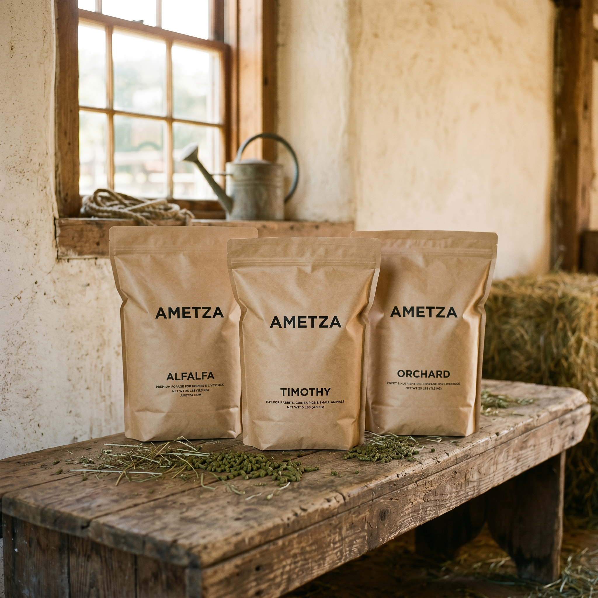 Hay Pellets — Alfalfa, Timothy & Orchard