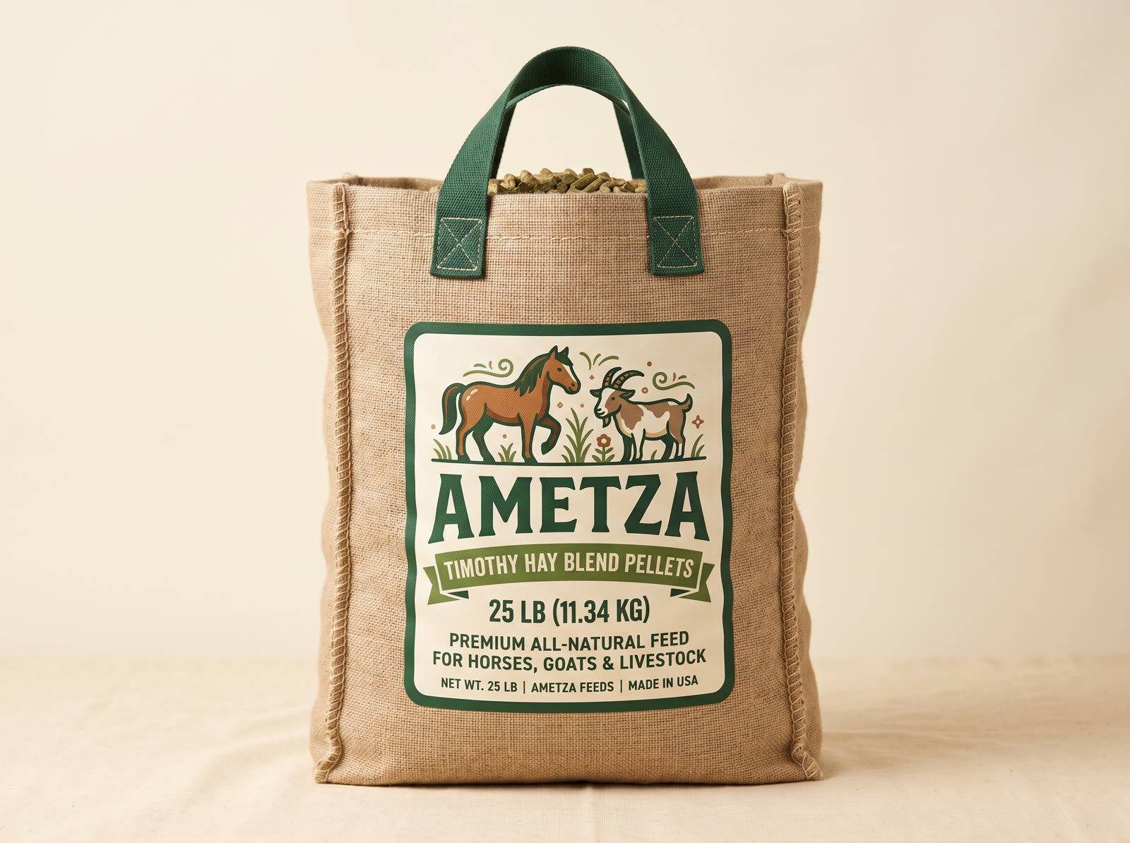 Ametza Prod Timothy Pellets 25lb